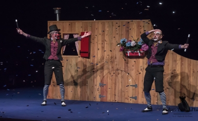 Spectacle enfant hier soir au Centre des Congrès