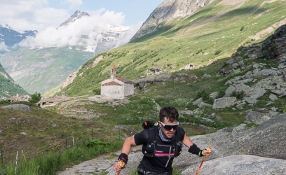 Passage a l'Ecot pour les coureurs du High Trail, avant la pluie