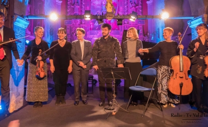 Tous les musiciens a la fin du Carnaval des animaux