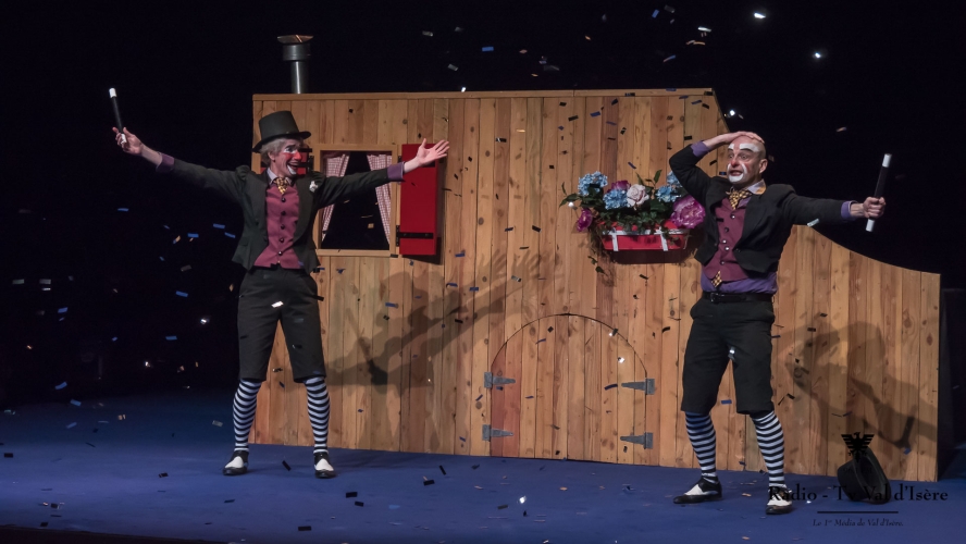 Spectacle enfant hier soir au Centre des Congrès